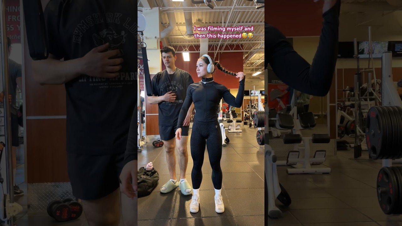 MY GYM CRUSH SAID HI TO ME&hellip; #gymcomedy #gymhumor #fitgirl