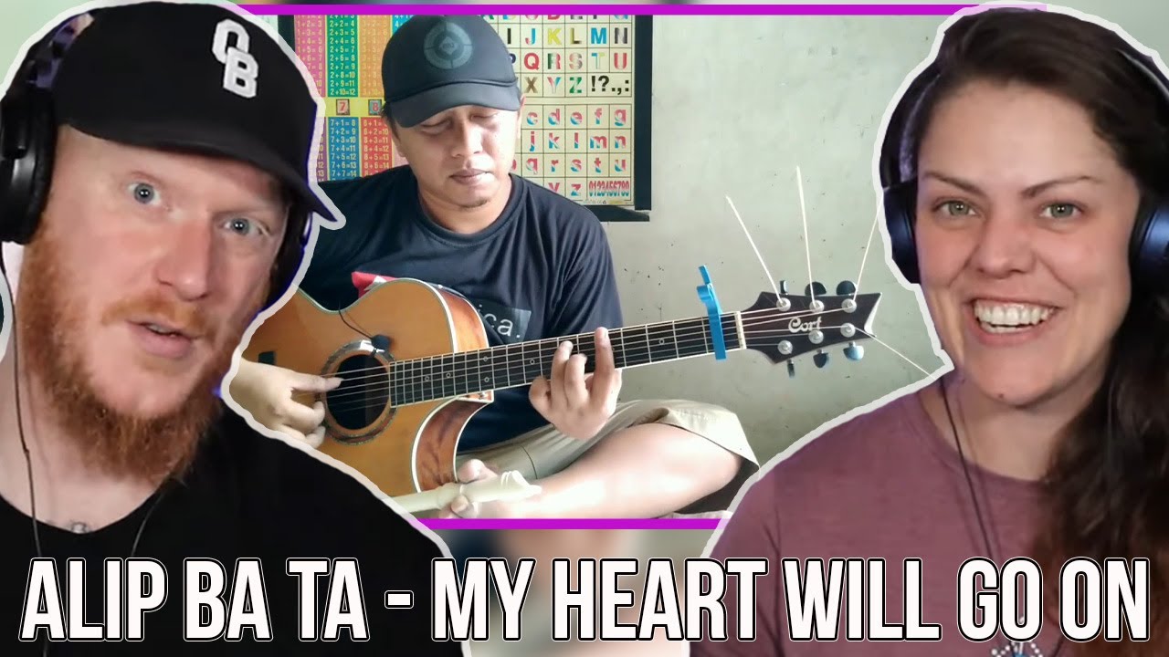COUPLE React to Alip Ba Ta - My Heart Will Go On | OFFICE BLOKE DAVE