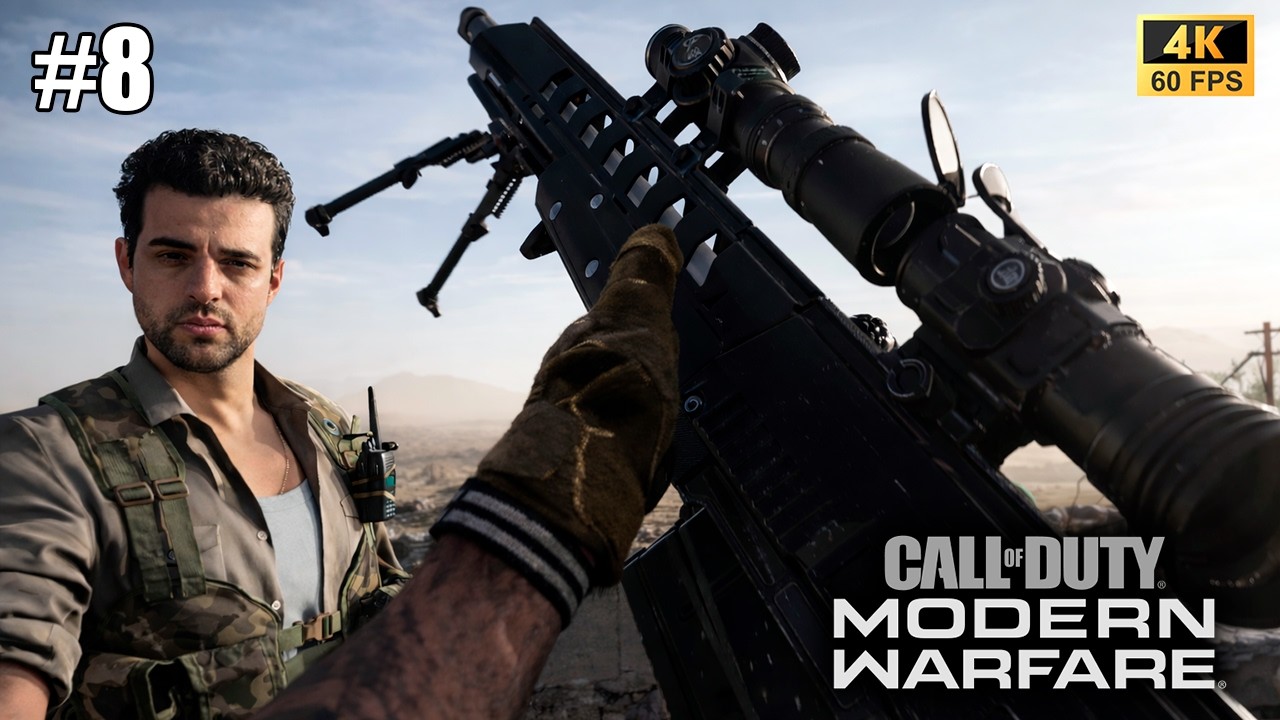 TIROS CIRÚRGICOS COM A SNIPER DE HADIR | MW | EP 08 | (4K 60FPS) | DUBLADO E LEGENDADO PORTUGUÊS