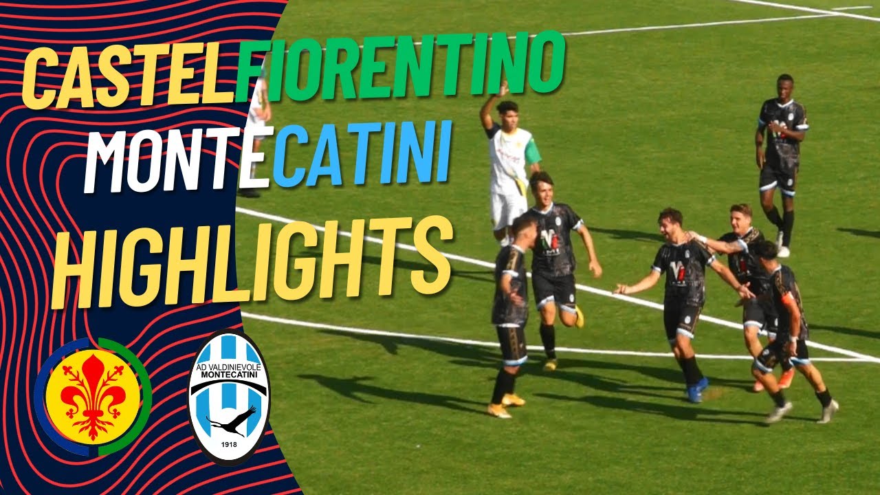 Castelfiorentino - Montecatini: 1-3 Fanti & Gersi: coppia del gol!
