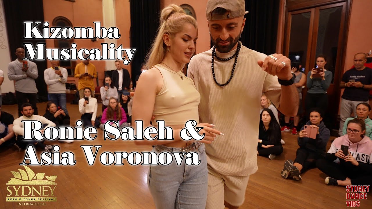 When your musicality is SUPER ELITE! Ronie Saleh & Asia Voronova Kizomba Fusion Workshop Demo 2023