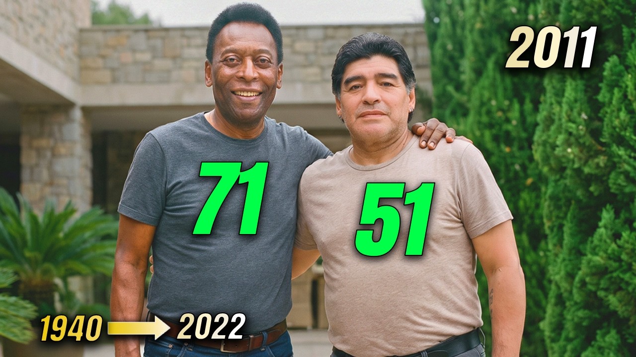 Chronology of Pele & Diego Maradona (1940&ndash;2022) | Two Football Legends