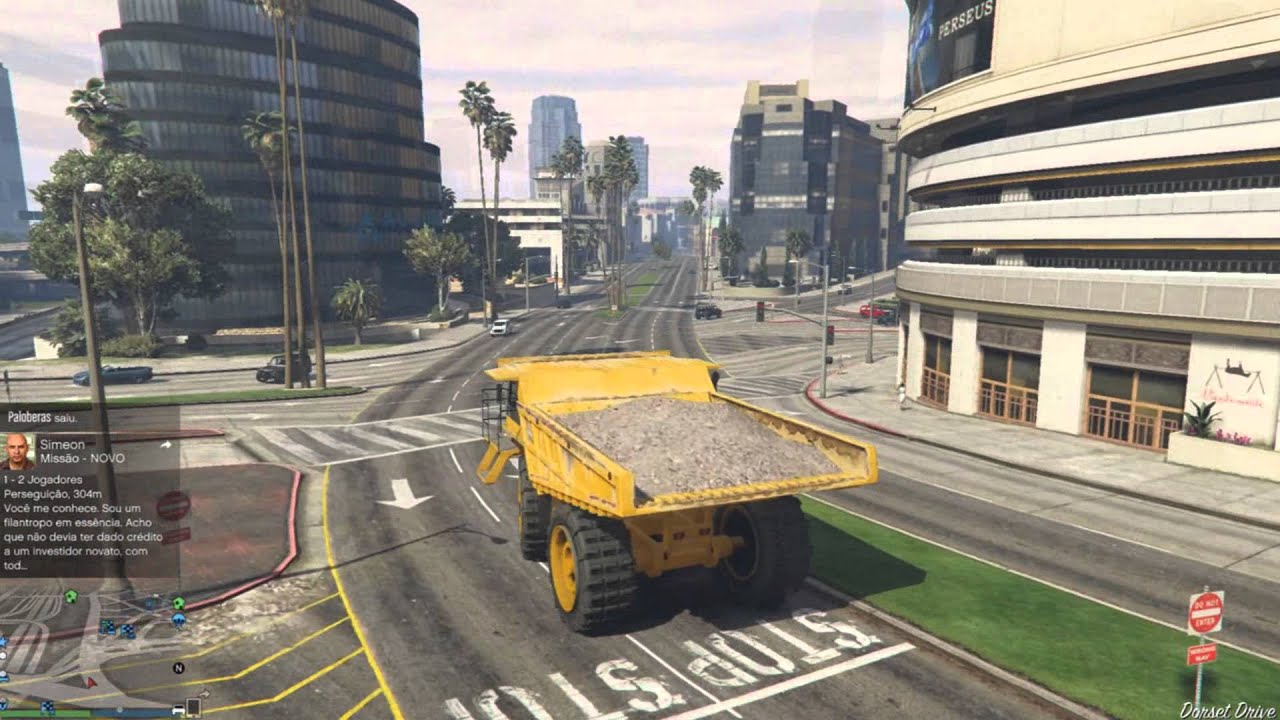 GTA 5 - HVY Dump Truck PvP gameplay