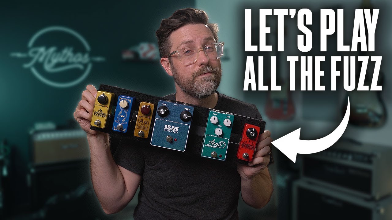 Давайте поиграем на всех педалях Mythos Fuzz.