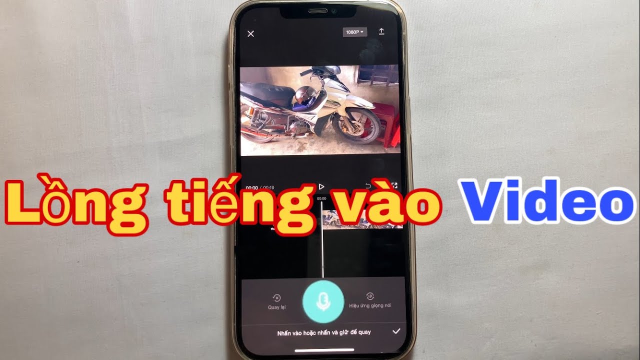 C&aacute;ch lồng tiếng v&agrave;o Video tr&ecirc;n điện thoại si&ecirc;u dễ
