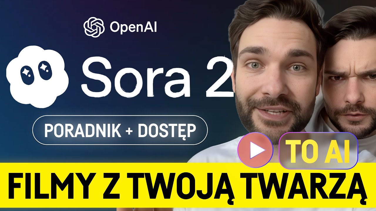 Sora 2 - PEŁNY PORADNIK + Klonowanie Własnej Twarzy (spos&oacute;b z Polski)