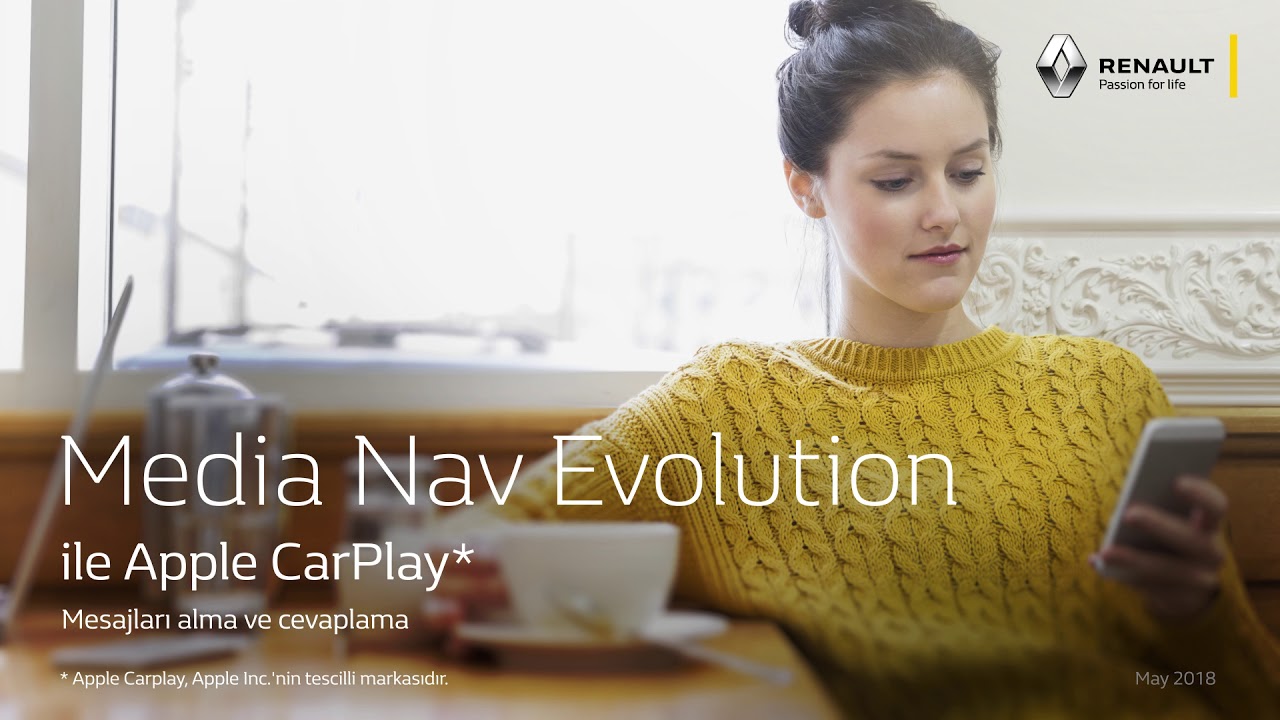 Renault Media Nav Evolution ile Apple CarPlay
