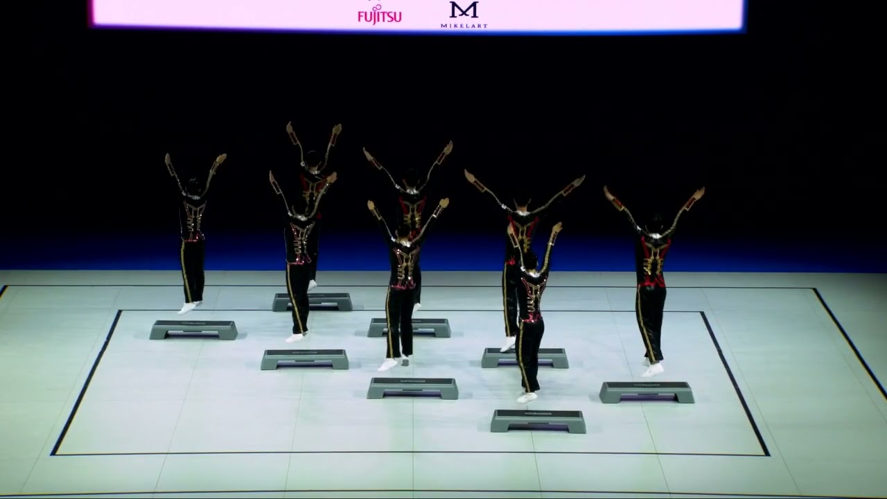 Republic of Korea (KOR) - 2024 Aerobic Worlds, Pesaro (ITA) Qualifications Aerobic Step
