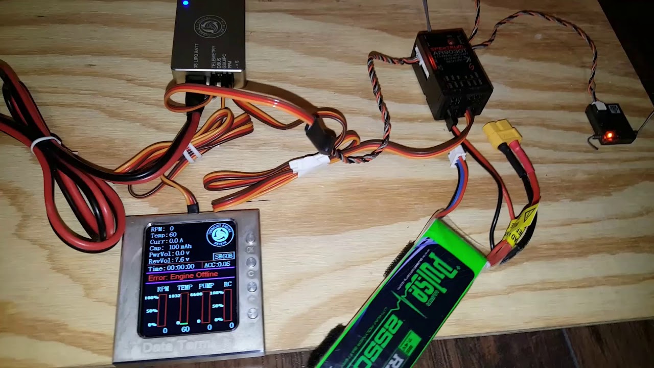 SWIWIN Turbine and Spektrum IX12 Integration and Set up