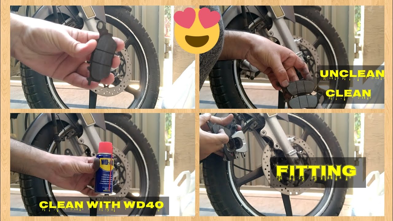 Yamaha Ybr 125 Disk Caliper and Pads Service