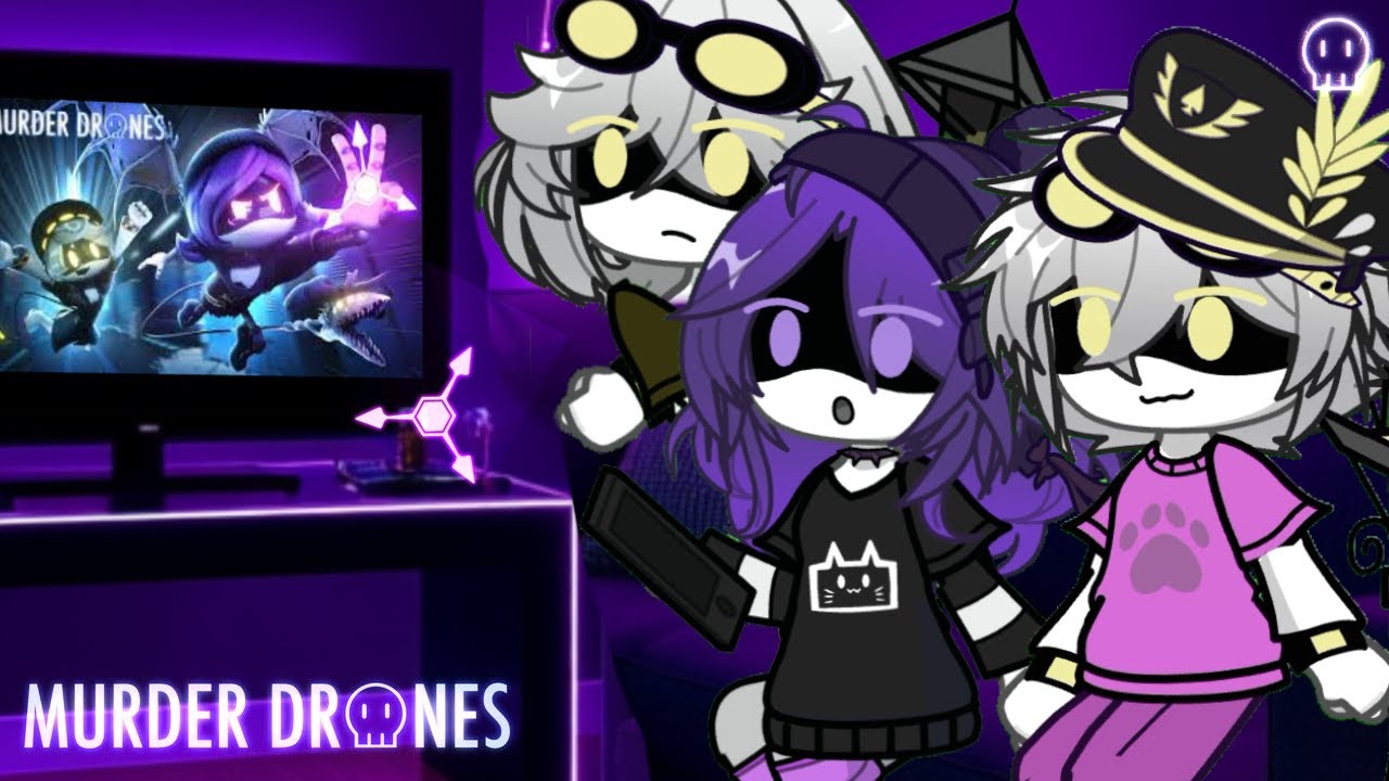 [💜]Murder Drones // React to FIGHT TIL ' I'M GOOD ENOUGH (My AU) [💜] 