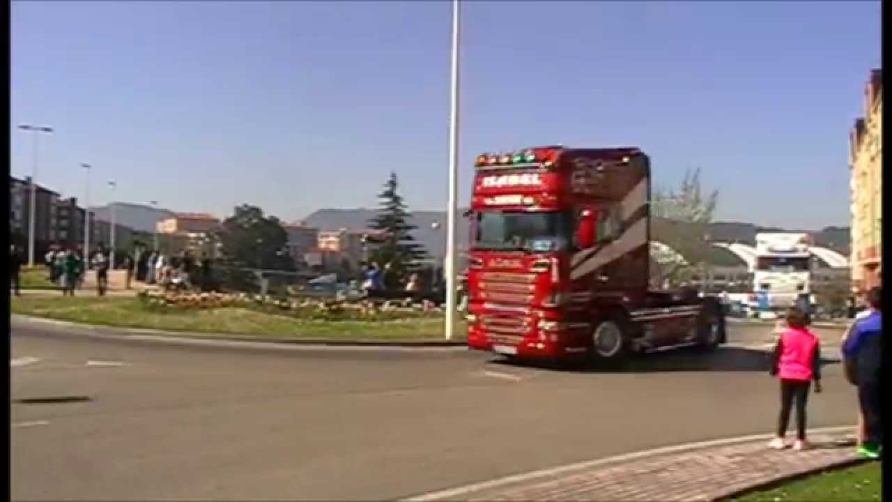 VI Truck Show Ciudad de Torrelavega. Desfile de camiones
