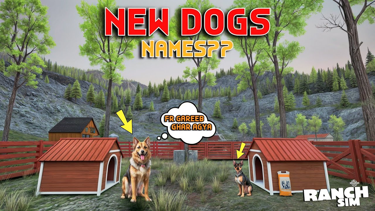 Dog🐶 Le lyaa & Goats lyiye ??🐐 | EP:39  Ranch Simulator | 🤠 Spanker Farming