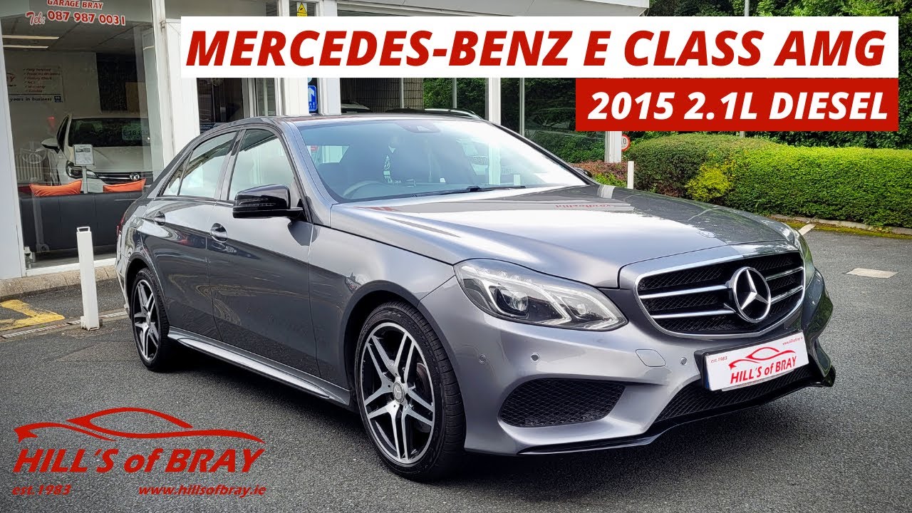 Mercedes Benz E Class AMG Night Edition 2015 2.1L Diesel