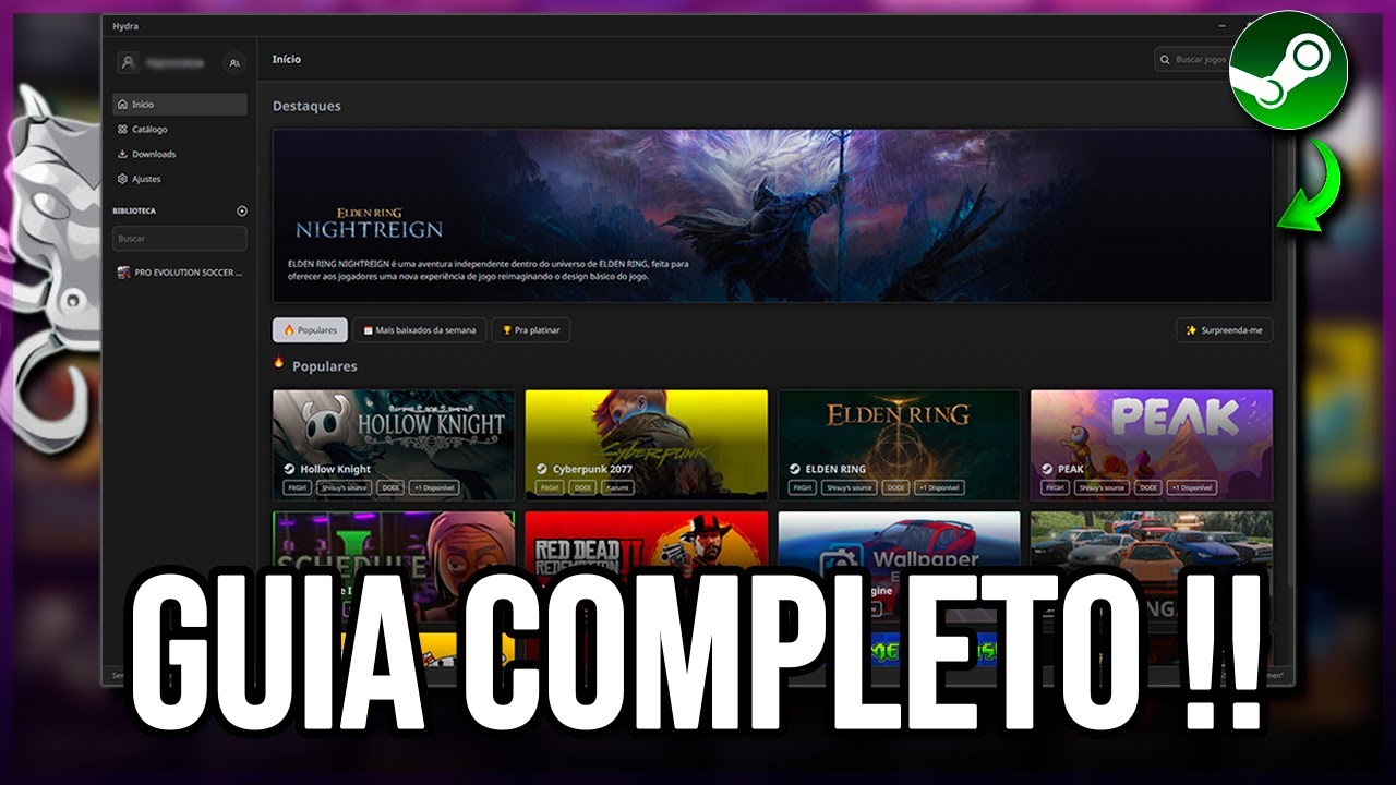 Hydra Launcher: Como Baixar, Instalar e Usar do Jeito Certo!