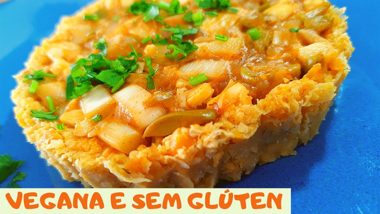 TORTA DE PALMITO | COM MASSA DE GRÃO DE BICO