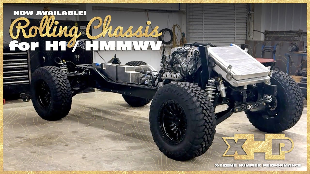 Rolling Chassis Now Available for H1 / HMMWV - X-TREME HUMMER PERFORMANCE