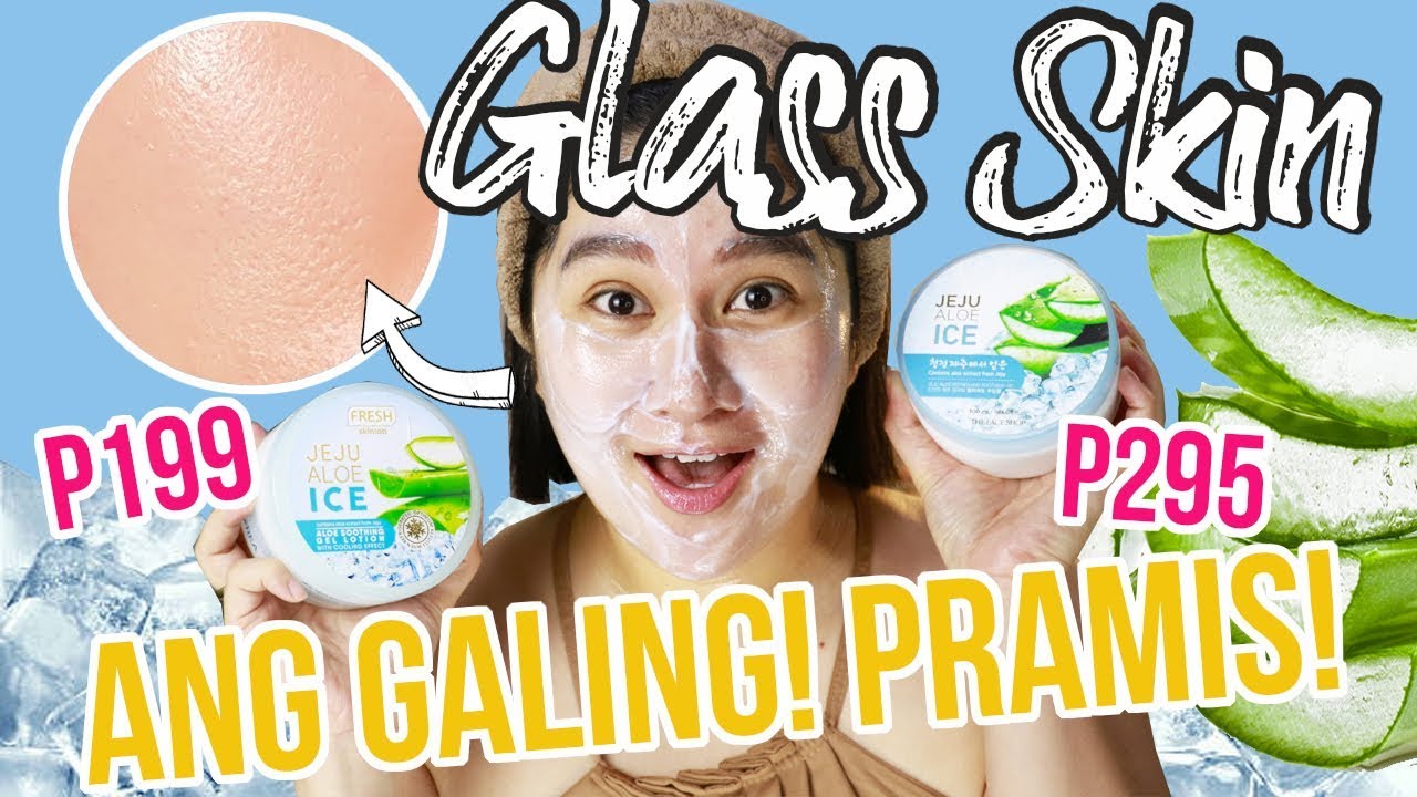 MAHAL at MURANG JEJU ALOE ICE ( The Face Shop Vs Fresh Skin Lab ) | Kris Lumagui