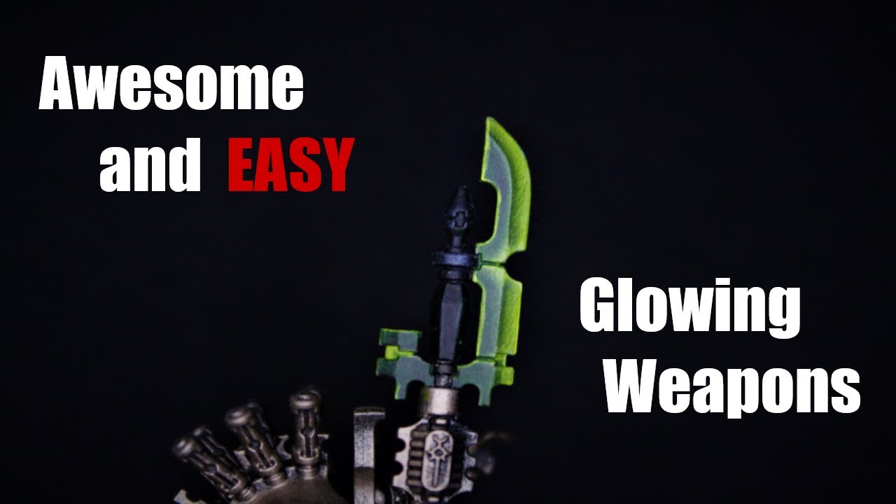 How to Paint Glowing Power Weapons