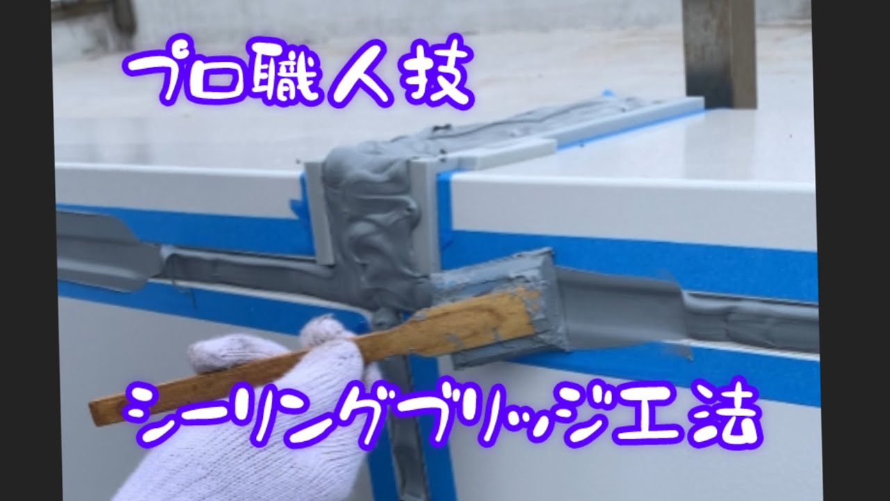 プロ職人技のシーリングブリッジ工法