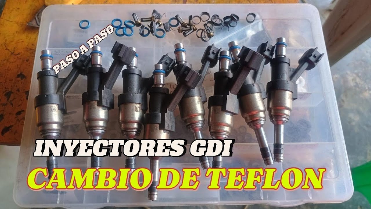 Cambio de Teflón a Inyectores GDI Paso a paso Aqui 👆🚗