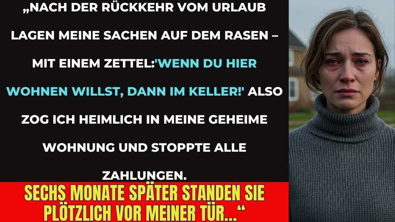 👉 „Er warf mich raus… also zog ich in meine geheime Wohnung“