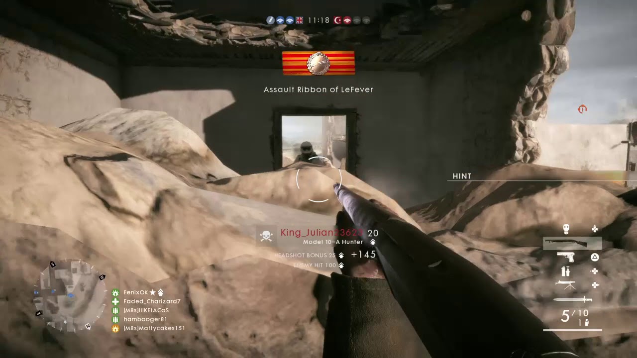 Battlefield 1: Model 10 Hunter Massacre