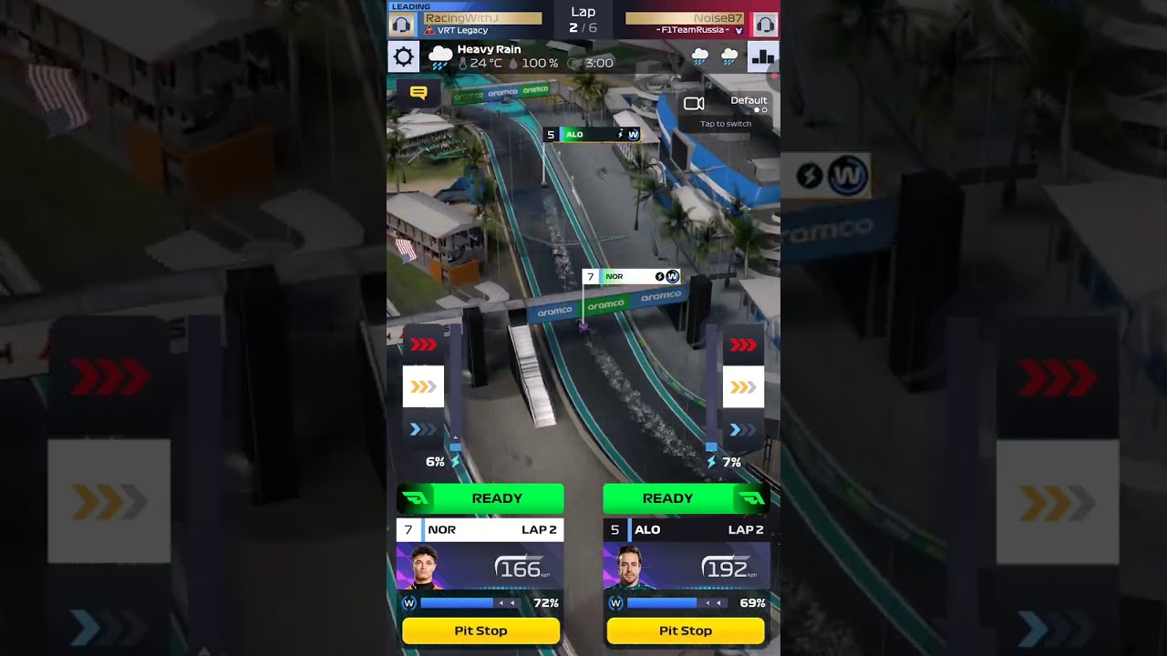 F1 Clash.. Race 5... Champion Circuit event... Opening Round Miami (wet)