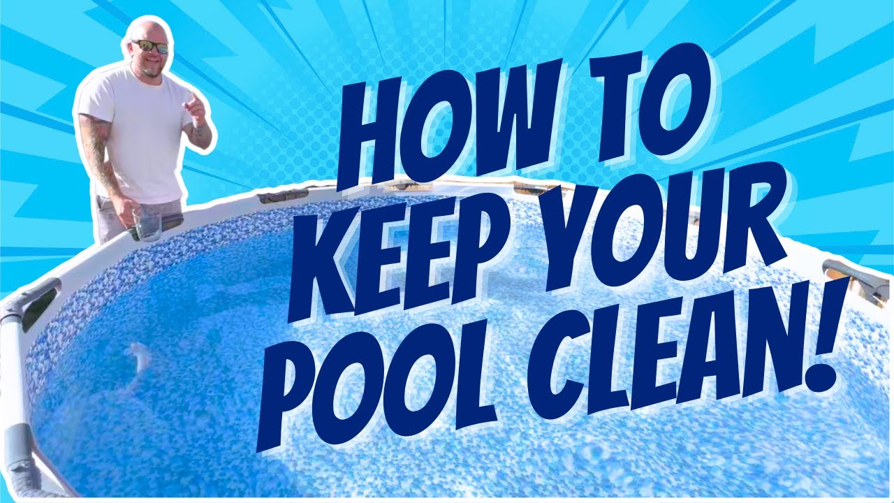 How To Keep You Pool Clean & Safe! 🌞 Family Bestway Pool Maintenance