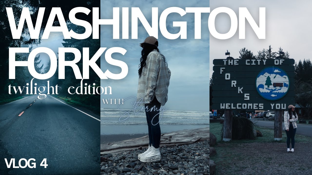 FORKS DIARY 4 🌑🌧️: Living my twilight dream, wo ist mein Edward? Washington Rainforest |Stormynxghts
