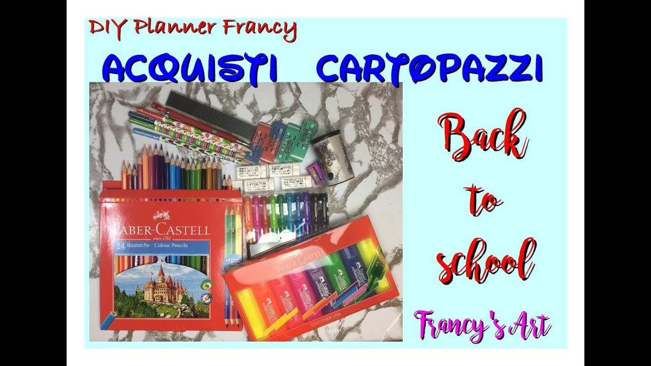 BACK TO SCHOOL | HAUL CARTOPAZZO EUROSPIN
