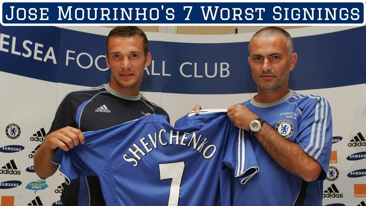 Jose Mourinho's 7 Worst Signings of All Time
