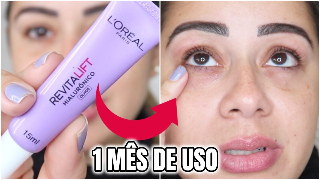 REVITALIFT HIALURÔNICO OLHOS | Resenha após um mês de uso