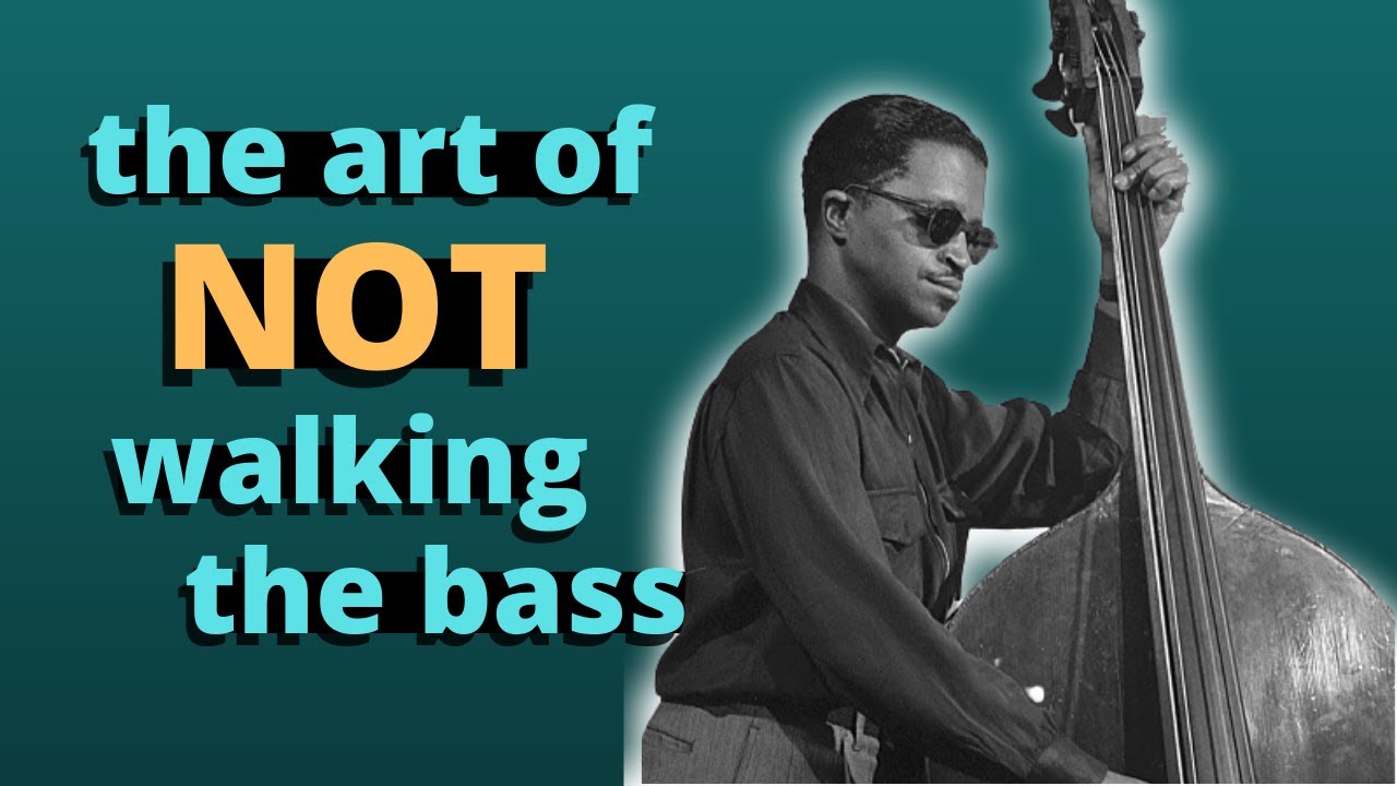 It could happen to you - Ahmad Jamal trio - Israel Crosby transcription