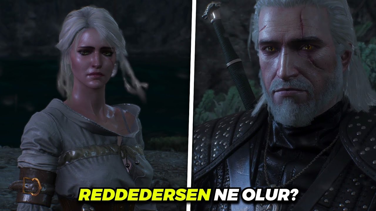 Ciri'yle Skjall'ın Mezarına Gitmeyi Reddedersen Ne Olur? (Ciri'nin Tepkisi) - Witcher 3