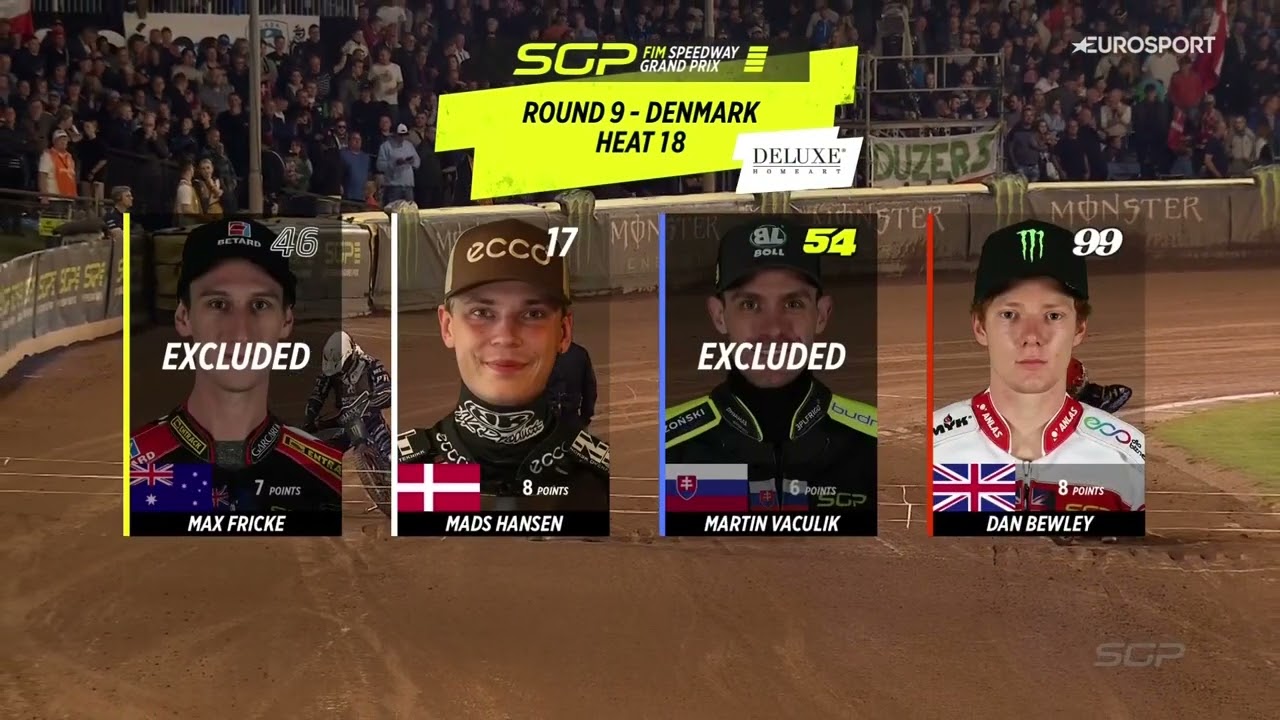 Dan Bewley's Feisty 1v1 ⚔️ Heat 18 DanshSGP 2023 | FIM Speedway Grand Prix