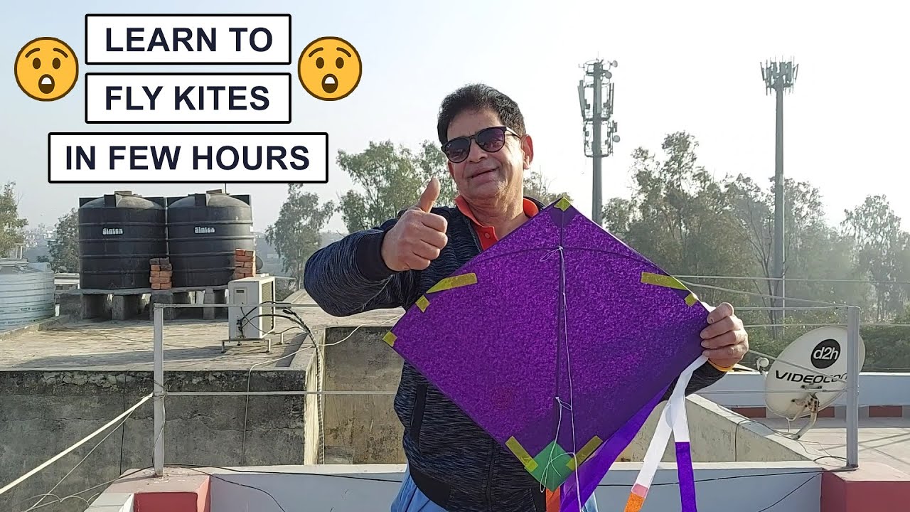 Learn To Fly Kite In Few Hours