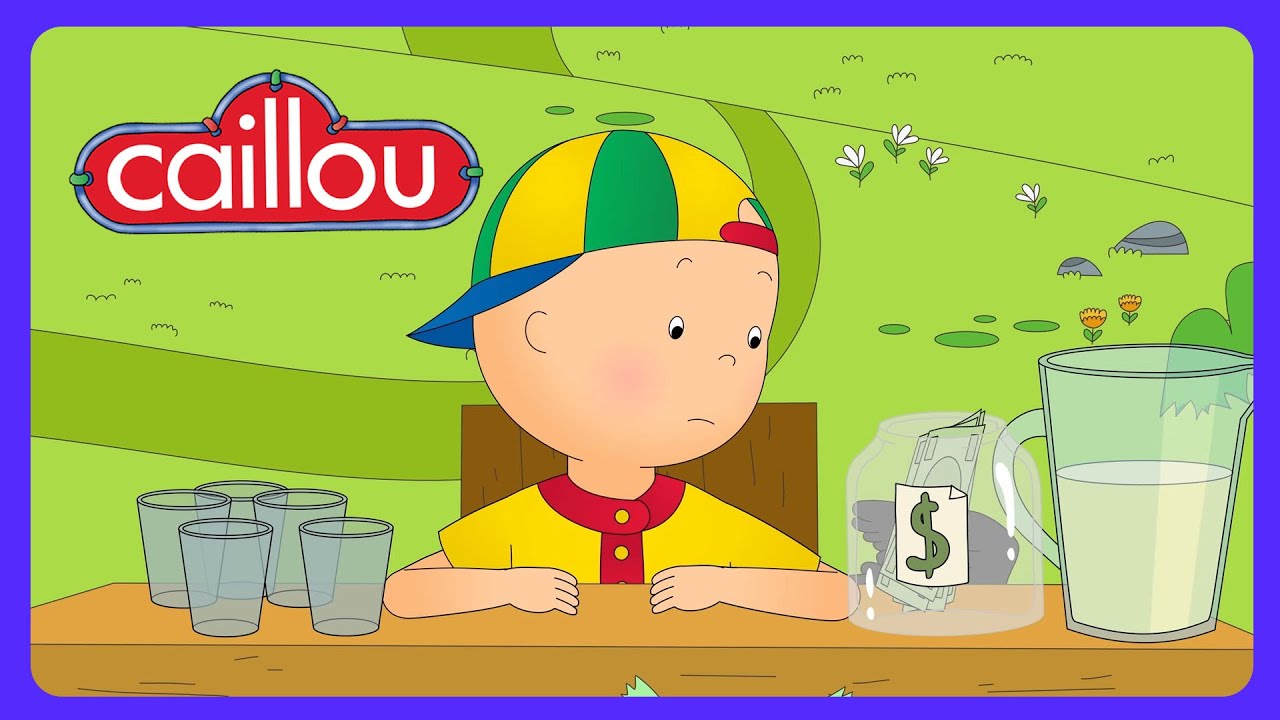 Limonadenstand | Caillou | Zeichentrickfilme für Kinder | Wildbrain Kleinkinder