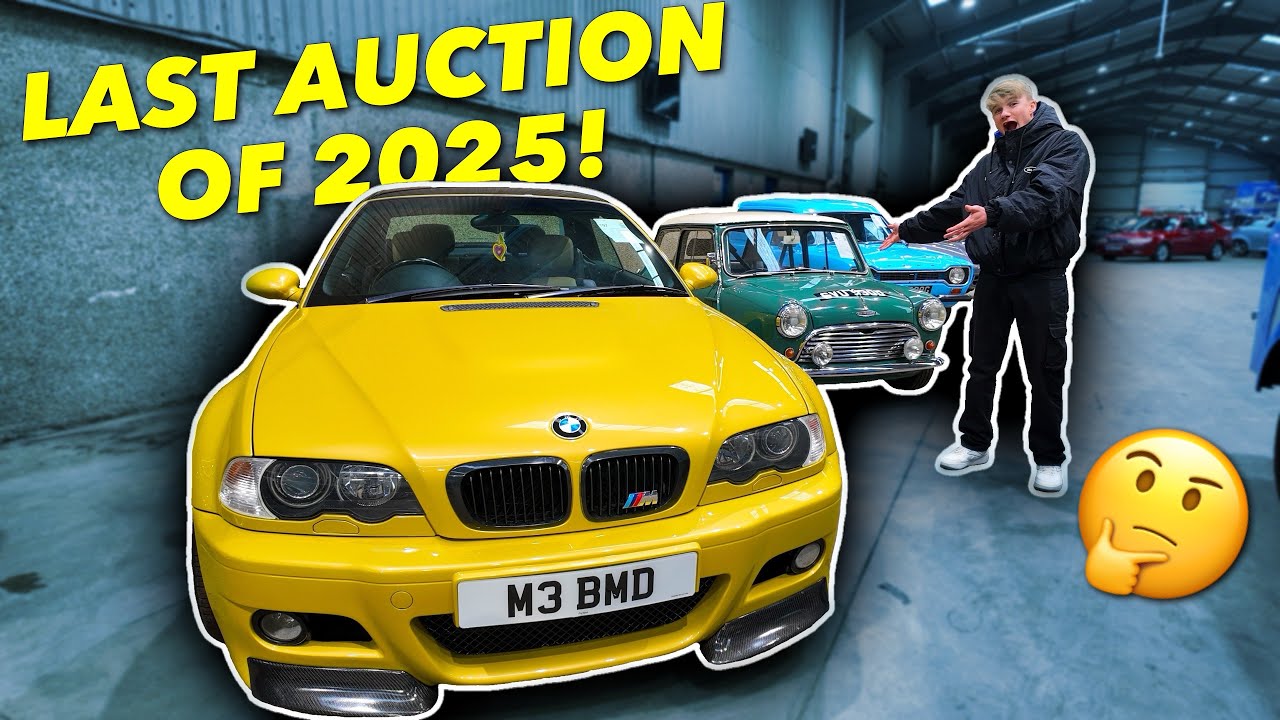 Последний аукцион классических автомобилей в 2025 году!