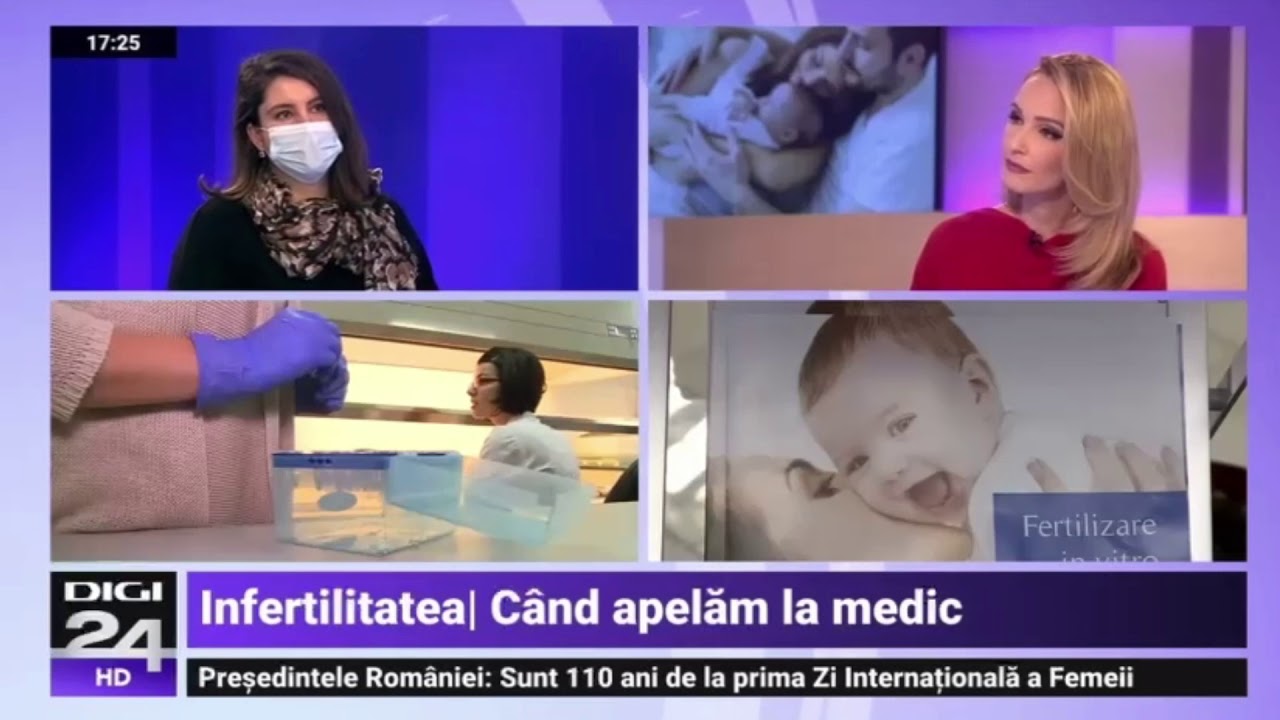 Infertilitatea I Dr. Cristina DamianI Interviu DIGI 24 I Femmeboutiquemedical.com