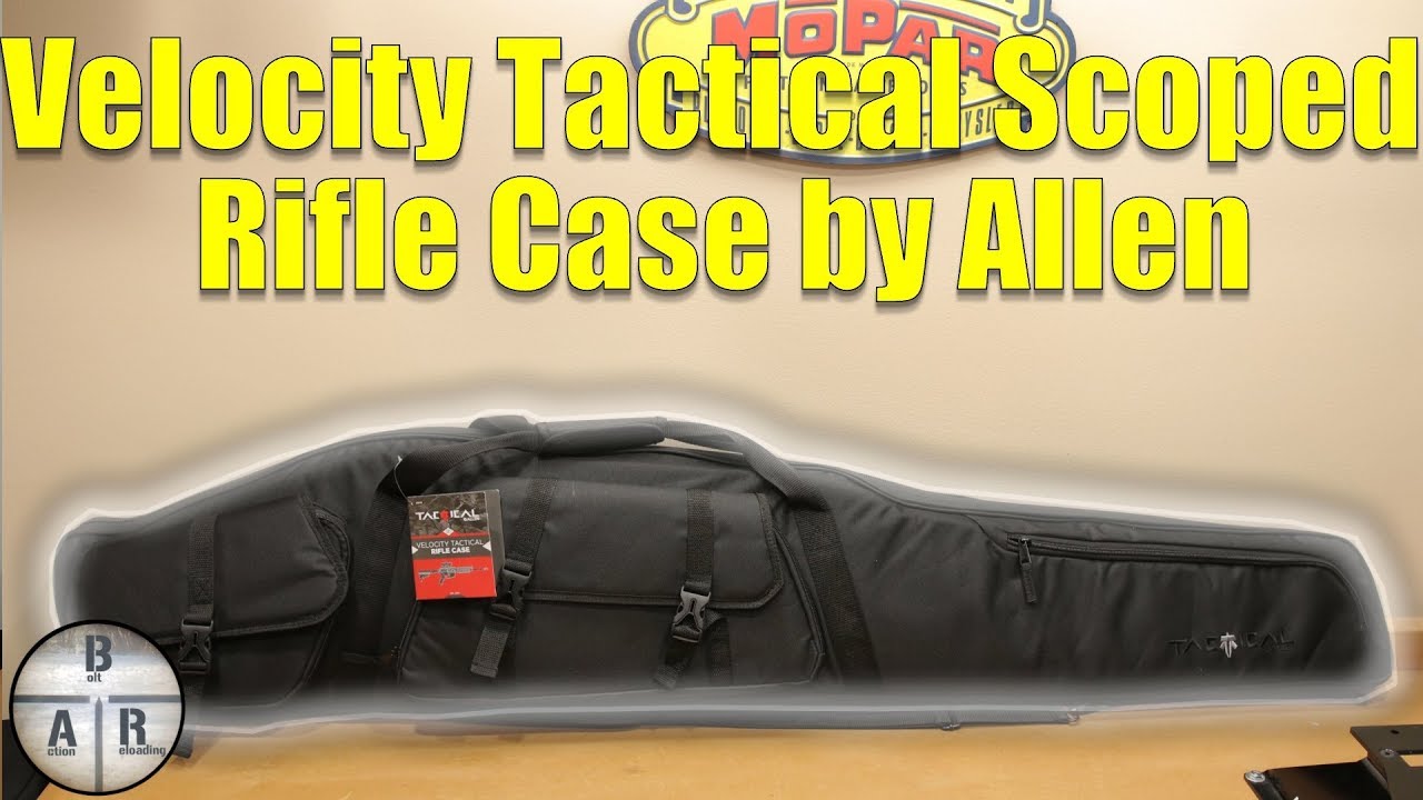 Gun case - Velocity Tactical Scoped Rifle Case by Allen 55