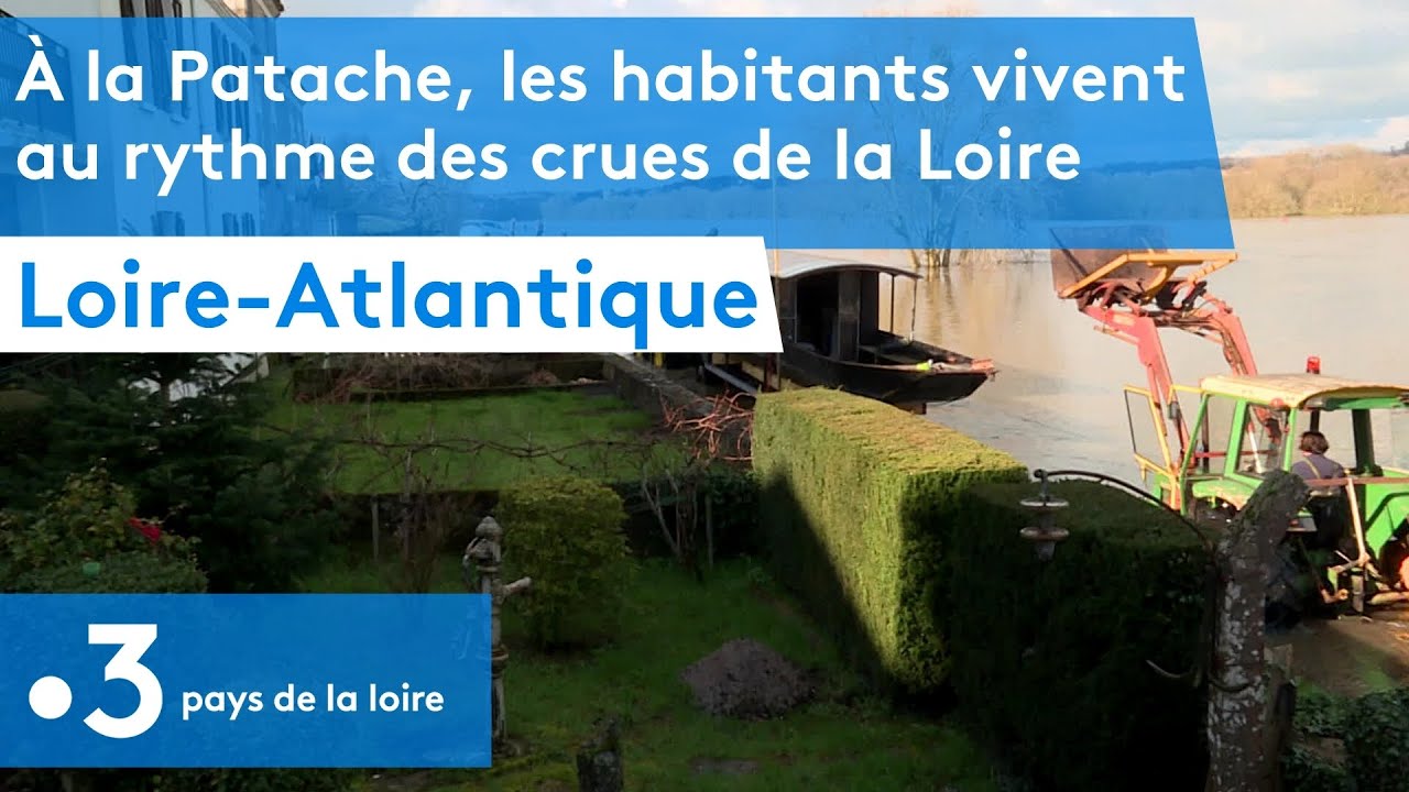 &Agrave; la Patache, les habitants vivent au rythme des crues de la Loire