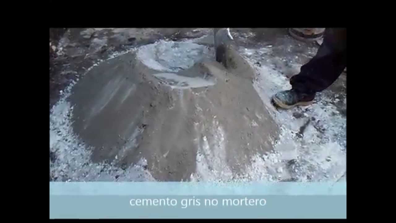 Tutorial de como hacer la mezcla bien hecha rendidora y de pegue como piedra, para ladrillo y bloque