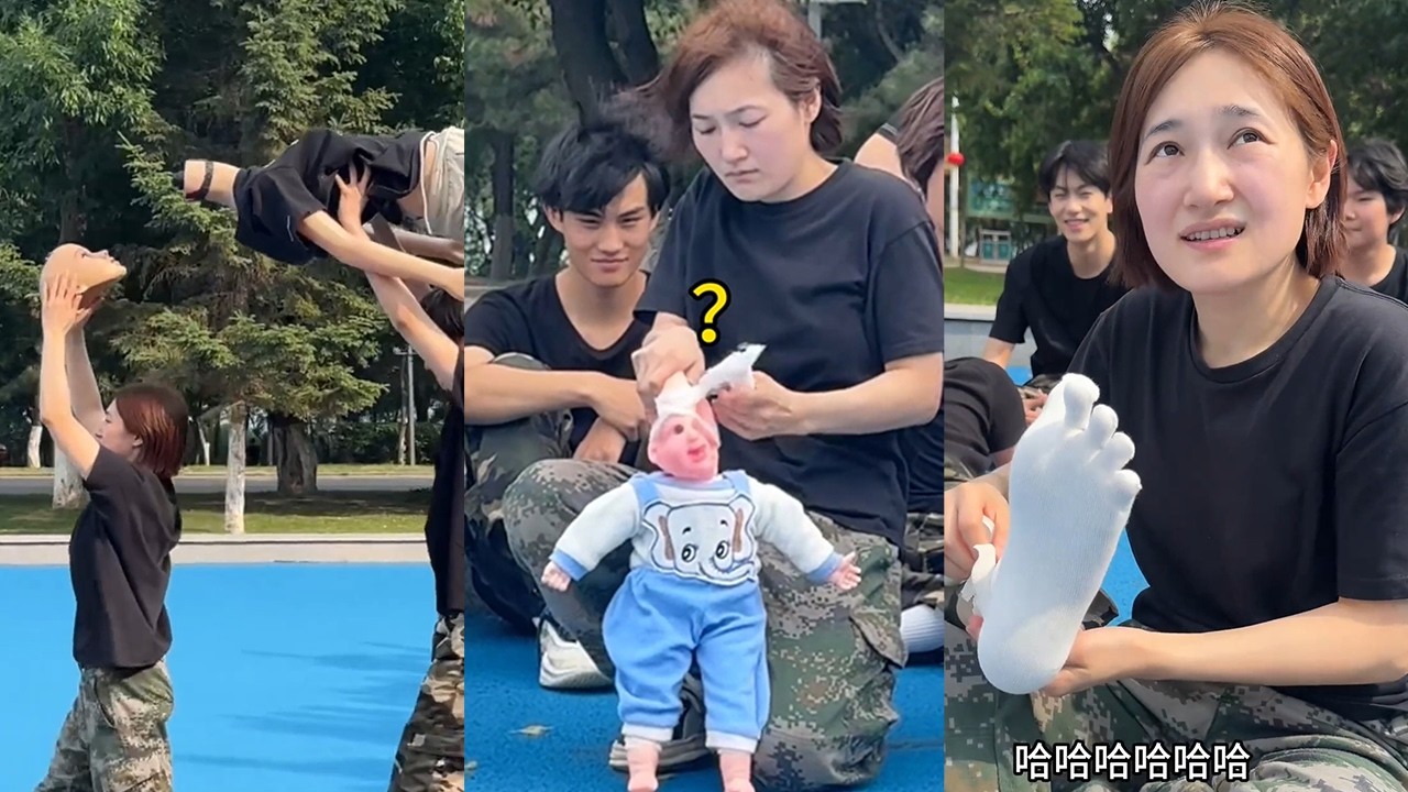 【周周啊】頭：我先走了#funny #閨蜜 #好朋友 #vlog #分享 #熱門#搞笑 #爆笑#搞笑女#小管baby