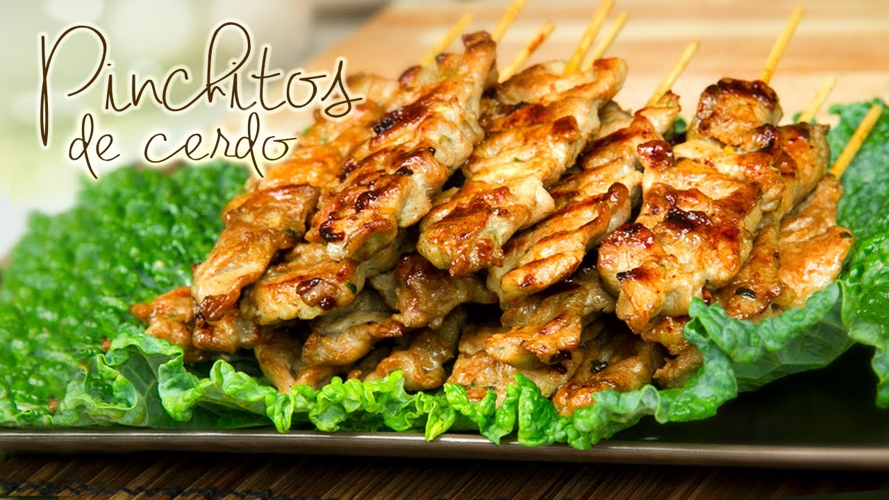 Receta fácil de Pinchitos de cerdo