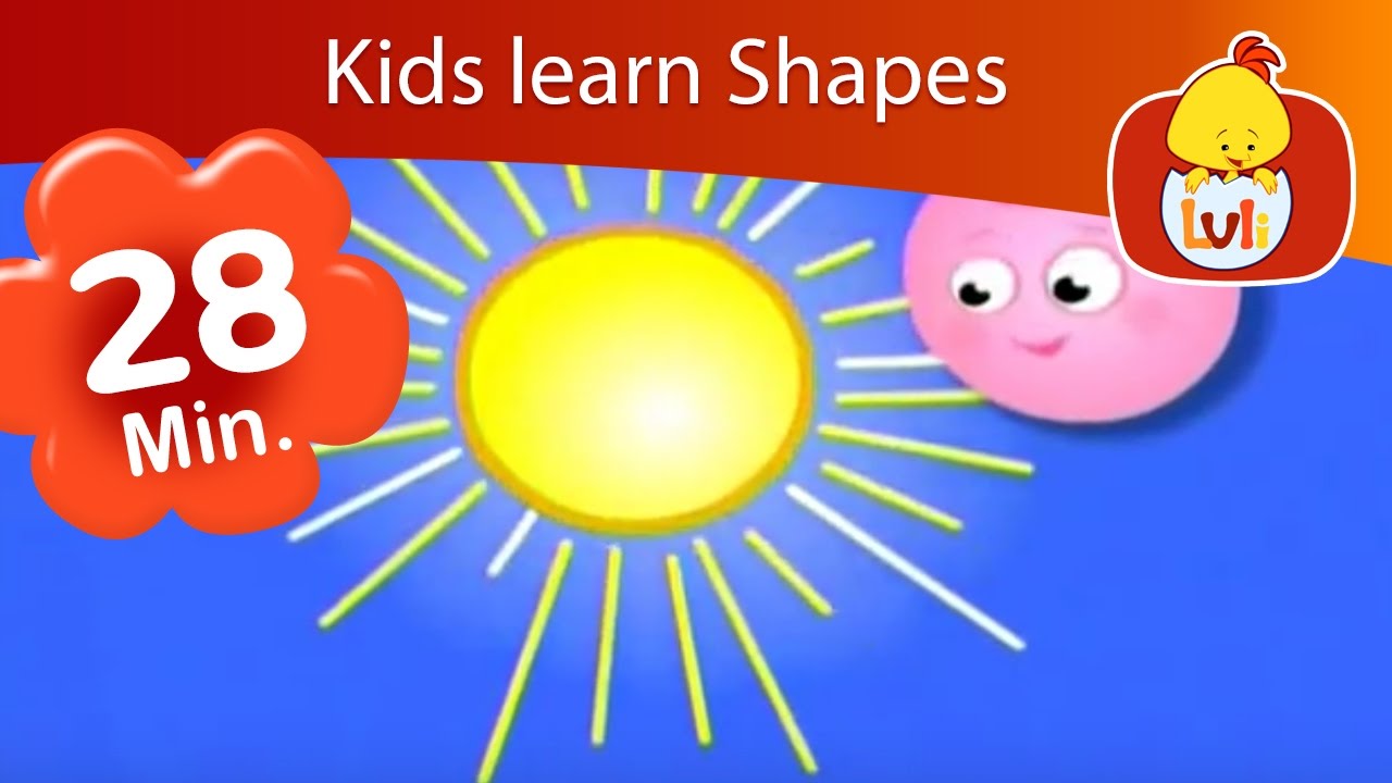 Kids Learn Shapes | Cartoon for Children - Luli TV