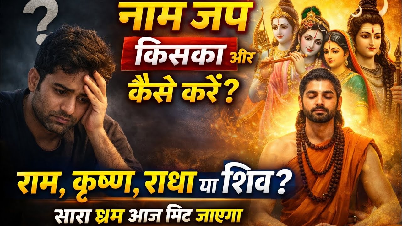 👉🏻मन भटकता है। सही नाम जाप कैसे करें? कौन सा नाम लेऔर क्यों?#bhaktistory