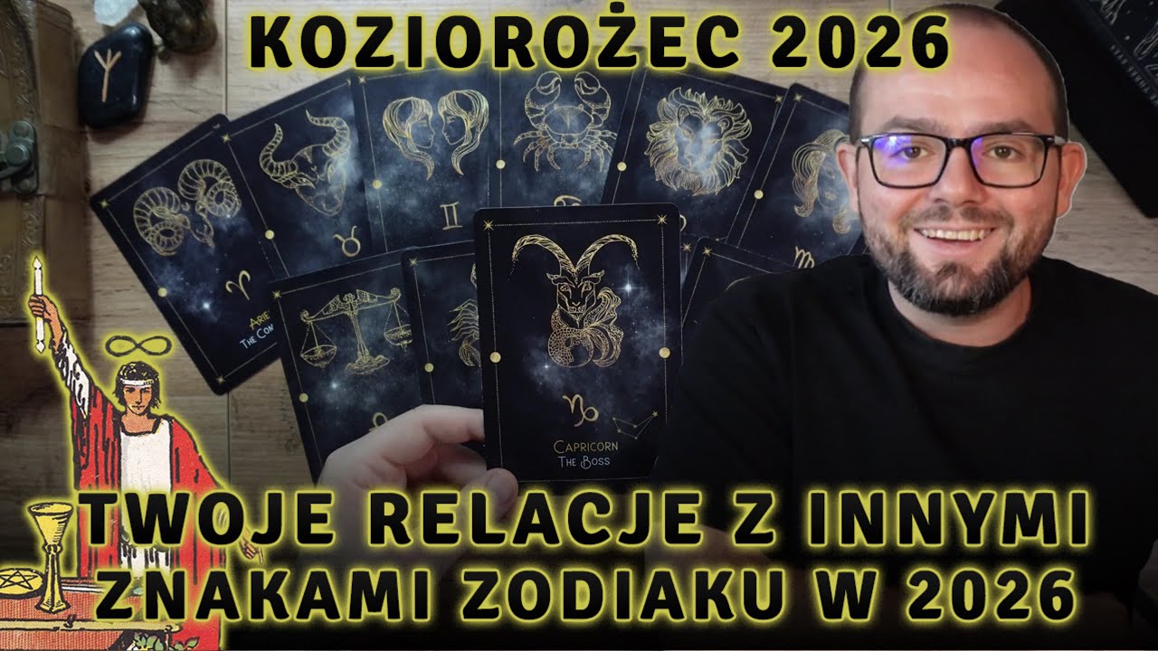 KOZIOROŻCU! Z Tym ZNAKIEM Coś Cię POŁĄCZY! ♑️ Horoskop Roczny 2026 Koziorożec Tarot