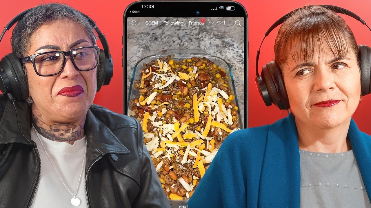 Mexican Moms React to WALKING TACO CASSEROLE
