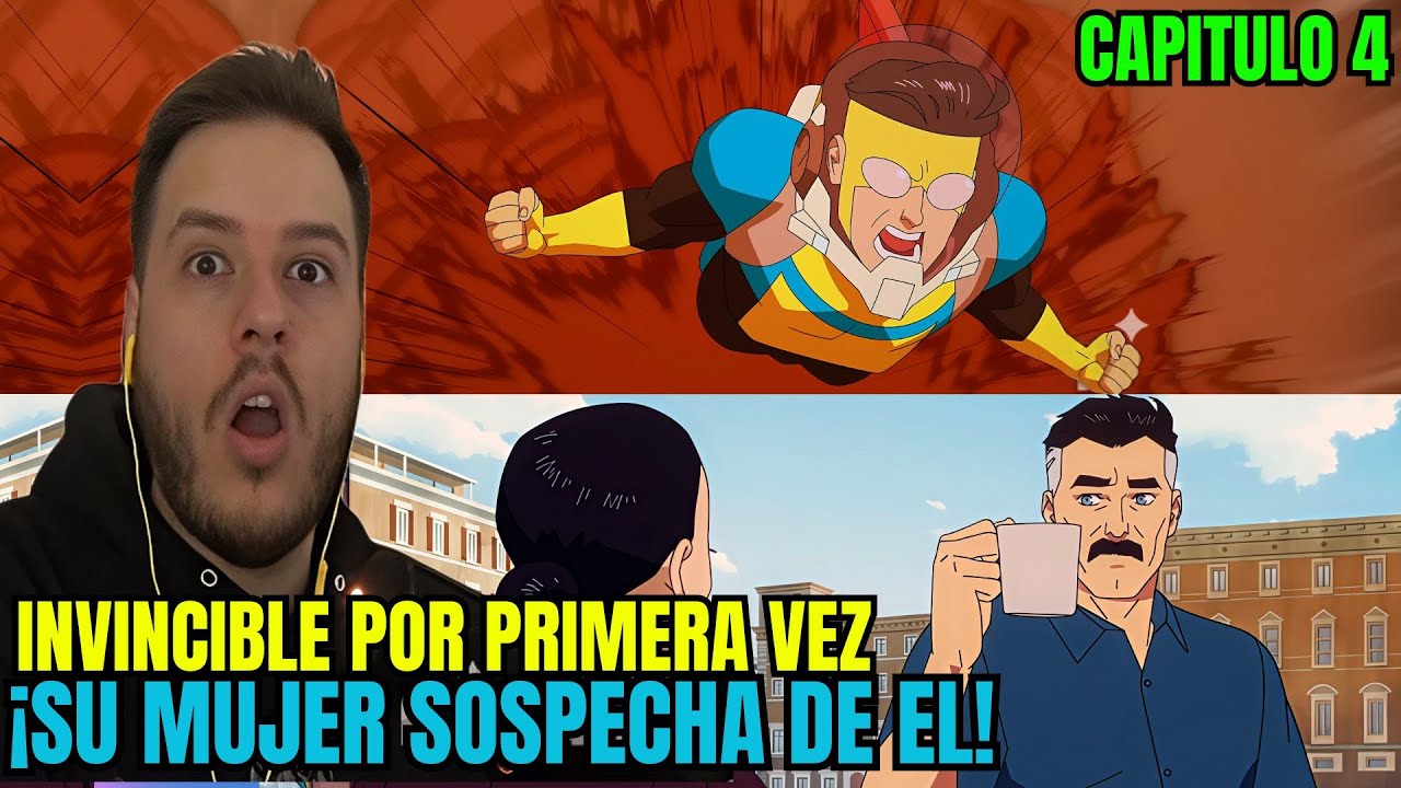 SOSPECHAS SOBRE OMNI-MAN  - REACCION A INVENCIBLE POR PRIMERA VEZ